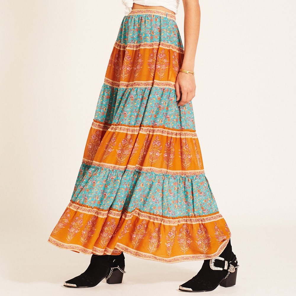 Arnhem Wisteria Maxi Skirt